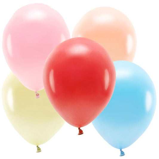 Mix globos colores Granja ECO / 10 uds.