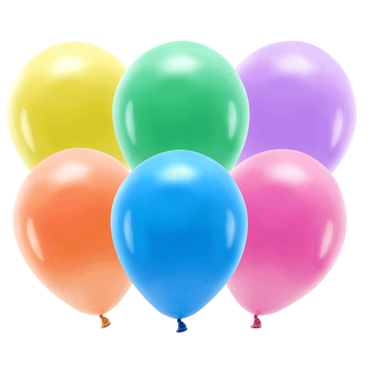 Mix globos ECO colores arcoiris ECO/ 10 uds.