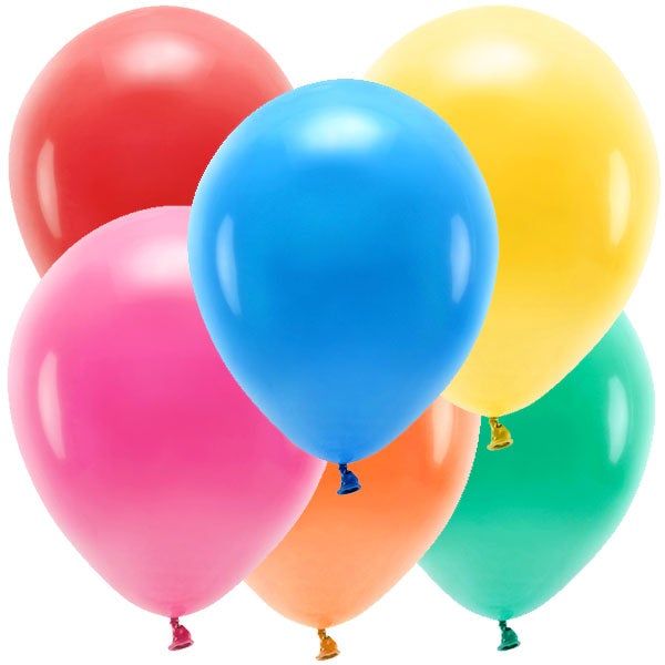 Bouquet globos Látex multicolor hinchados con helio <br> (solo Barcelona)