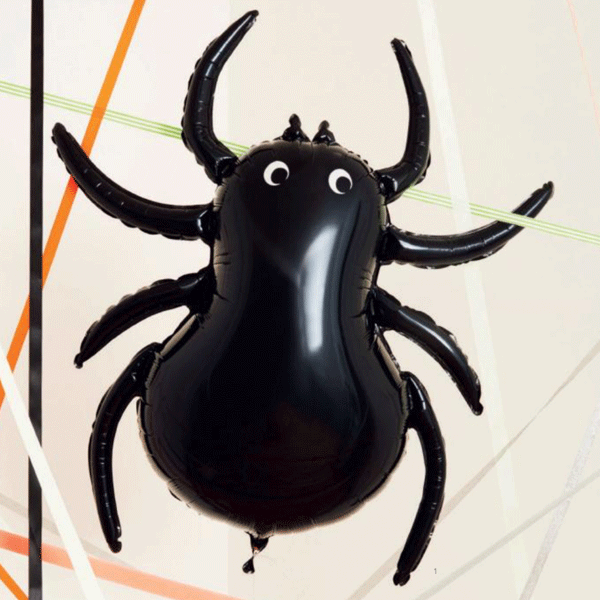 Globo Mylar araña XL / 3 uds.