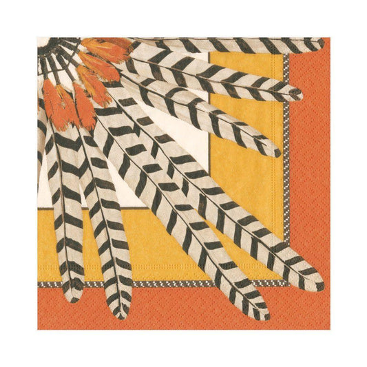 Servilletas plumas / 20 uds.