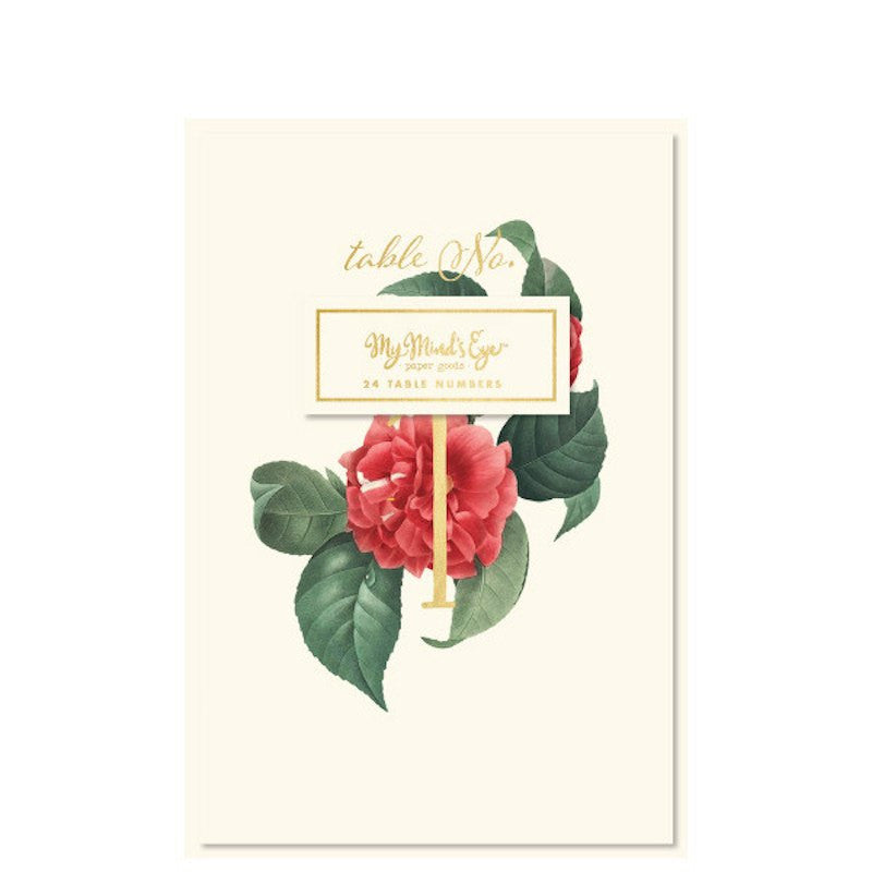 Números de mesa Botanica / 24 uds.