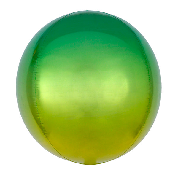 Globo Orbz degradado verde