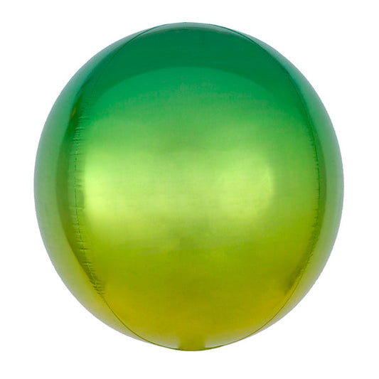 Globo Orbz degradado verde