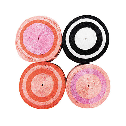 Kit cintas crepé Pink Halloween / 4 uds