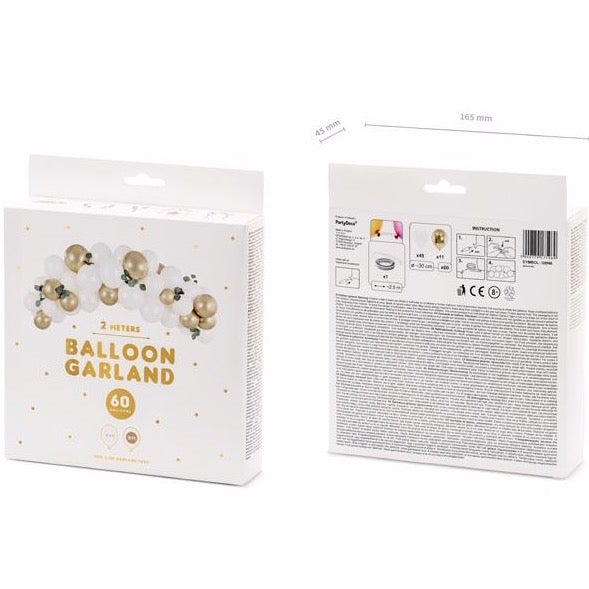 Kit DIY guirnalda globos Gold