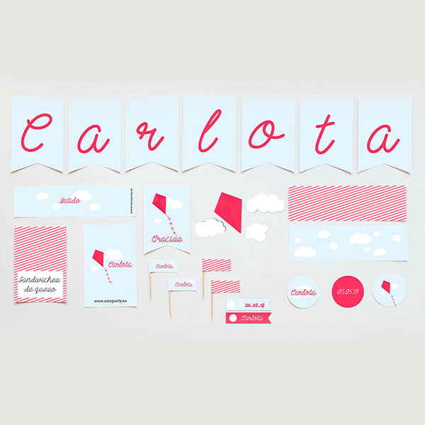 Pack imprimible cometas