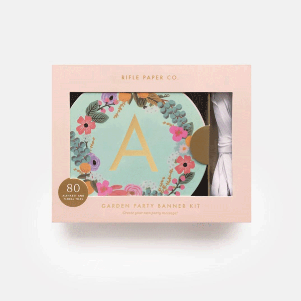 Guirnalda de letras Garden R. Paper & Co.