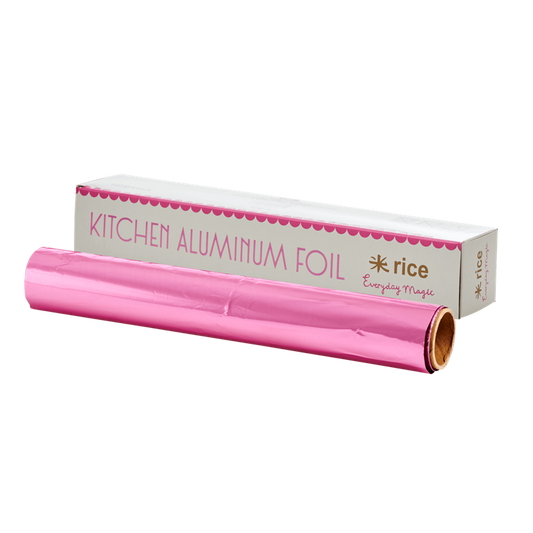 Papel de Aluminio Rosa / 10 mts.