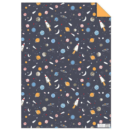 Papel decorado espacio