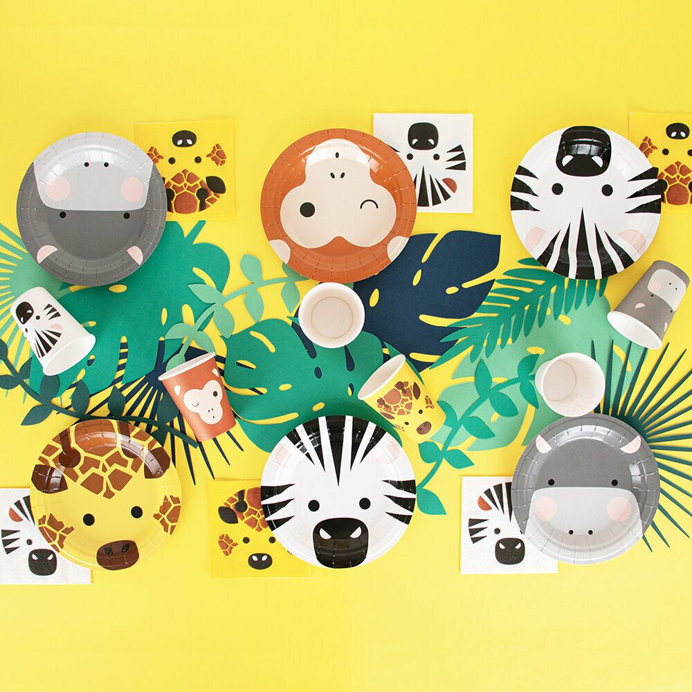 Servilletas Eco animales Safari / 20 uds.