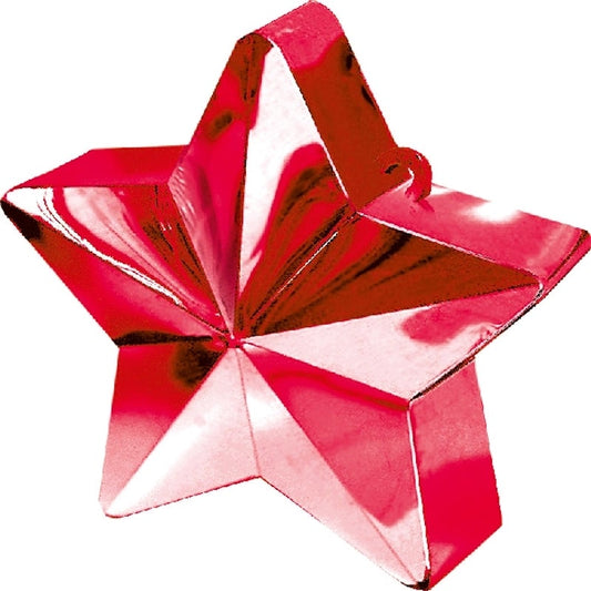 Peso estrella rojo