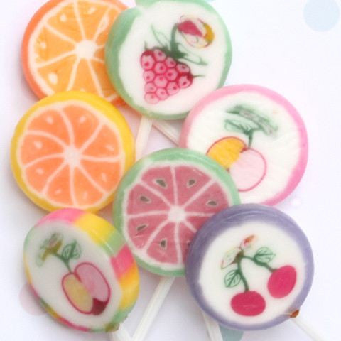 Piruletas frutales / 1 ud. - La Fiesta de Olivia