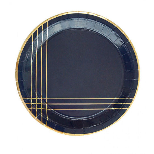 Plato Haarlem azul / 8 uds.