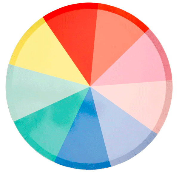 Plato Color Wheel / 8 uds.