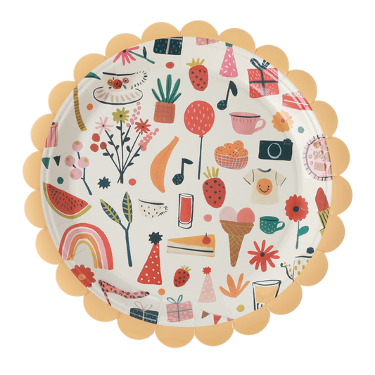 Platos Celebrate by Rice / 8 uds.