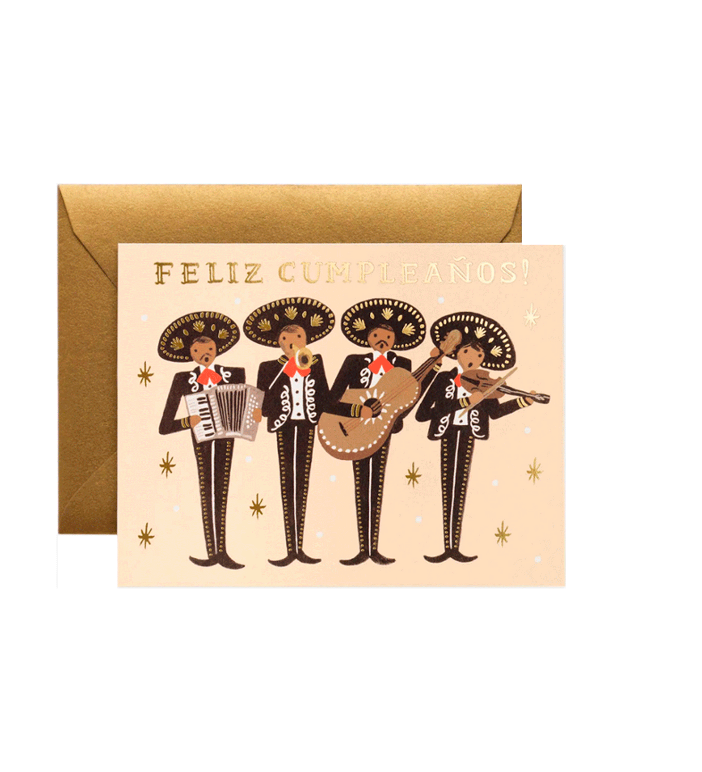 Tarjeta Birthday mariachis R. Paper & Co