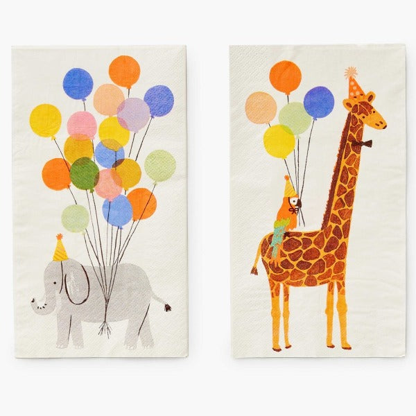 Servilletas Party Animals R. Paper & Co.  / 20 uds.