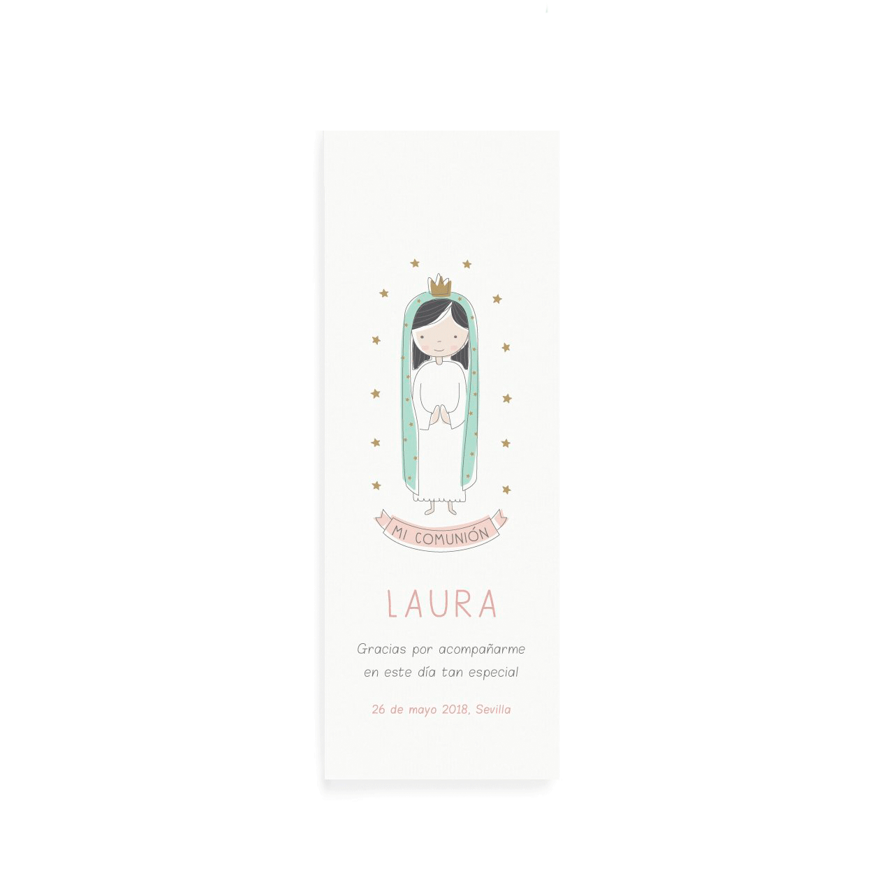 Punto de libro Virgen María