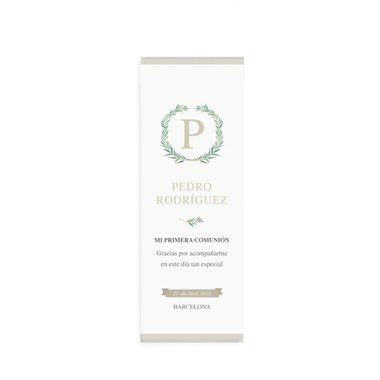 Punto de libro olivo