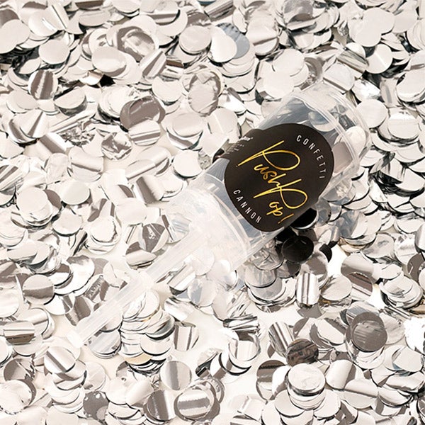 Push pop confeti plata