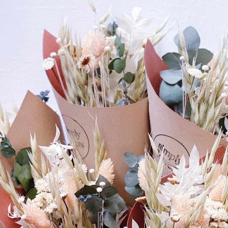 Ramo nude flor preservada