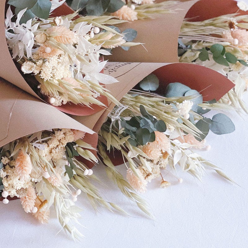 Ramo nude flor preservada