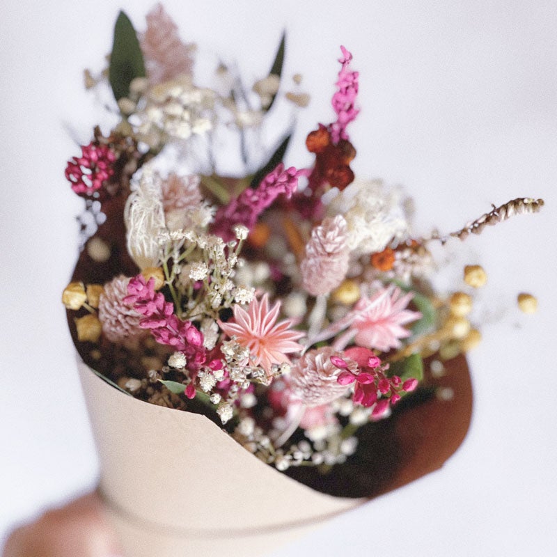 Ramo rosa flor preservada