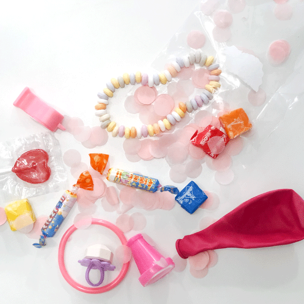 Bolsita regalitos y chuches Rosa