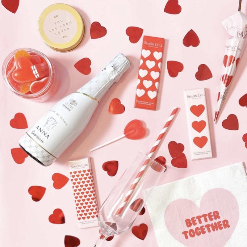 Chocolatina de chocolate con leche Love