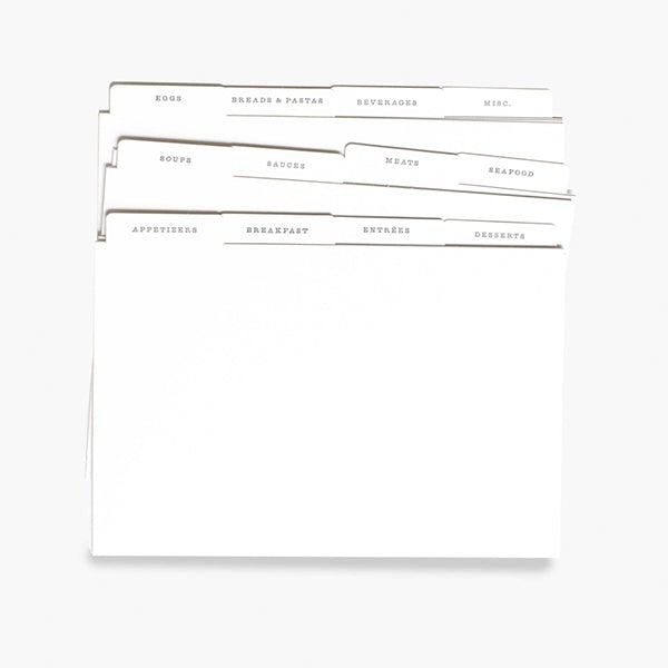 Caja de Recetas Garden R. Paper & Co.