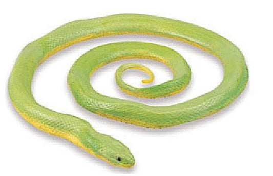 Serpiente squishy verde