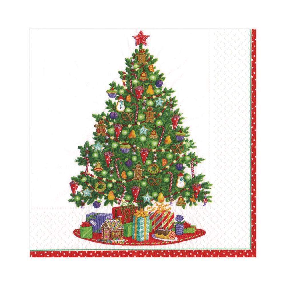 Servilletas Christmas Tree Ivory / 20 uds.