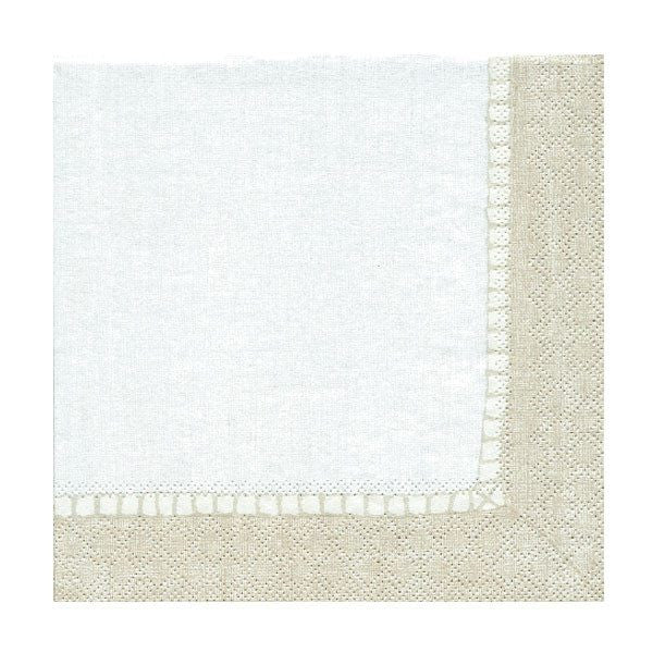 Servilletas Linen natural / 20 uds. - La Fiesta de Olivia