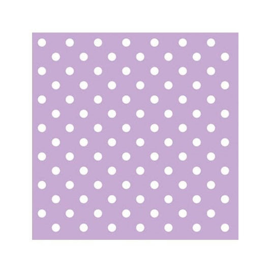 Servilletas lila con topos  pequeños/ 20 uds. - La Fiesta de Olivia