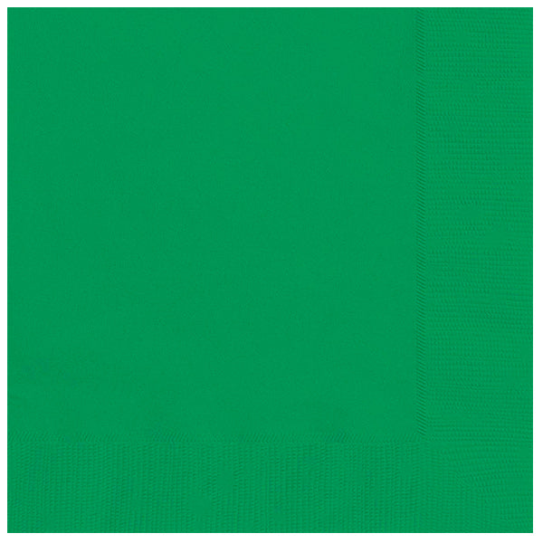 Servilleta verde césped / 20 uds.