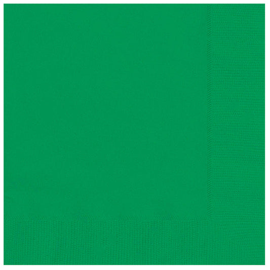 Servilleta verde césped / 20 uds.