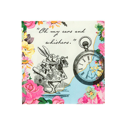 Servilletas Alice cocktail / 20 uds.