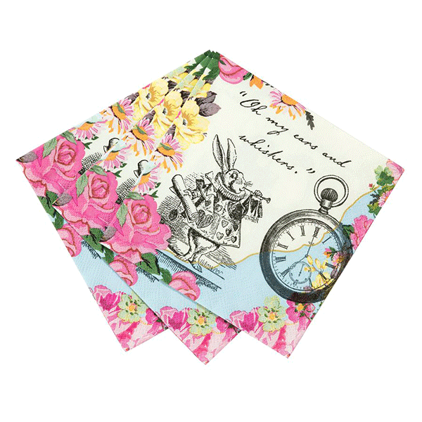 Servilletas Alice cocktail / 20 uds.