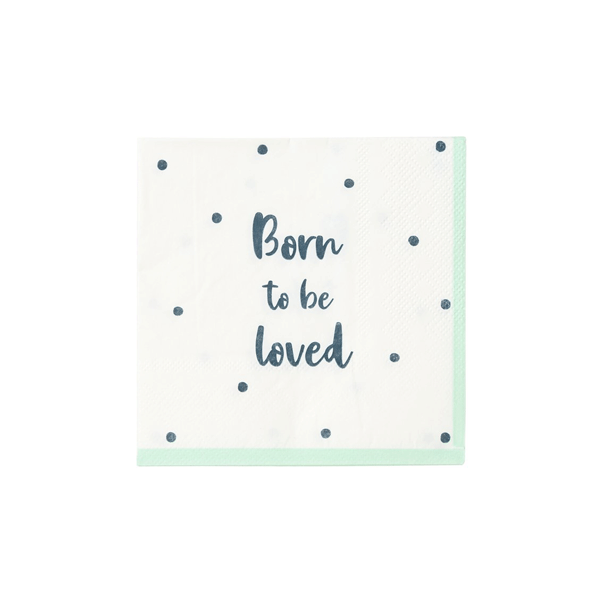 Servilleta Born to be loved /20 uds.