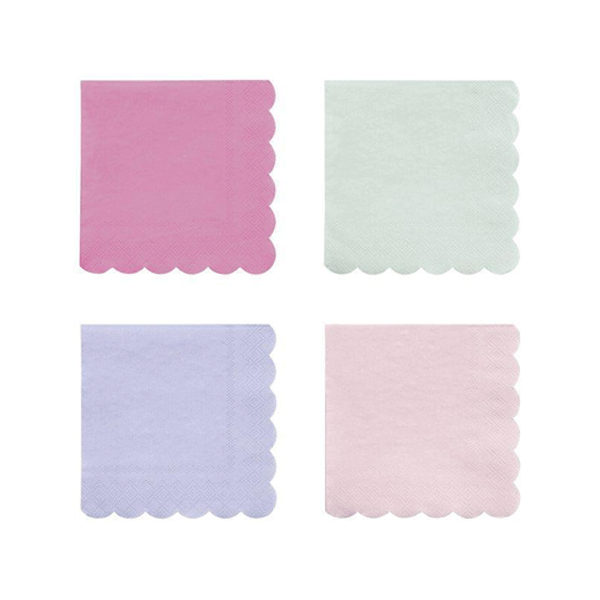 Servilletas mix pastel Eco / 20 uds.