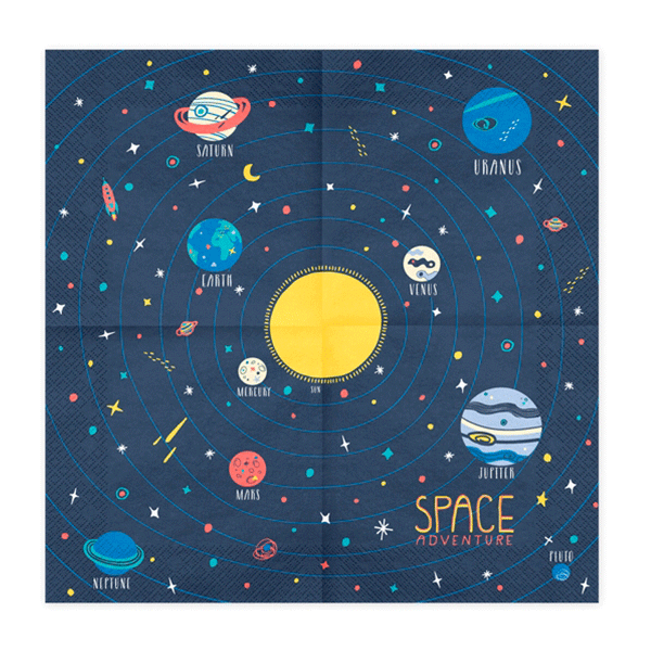 Servilleta Space / 20 uds.