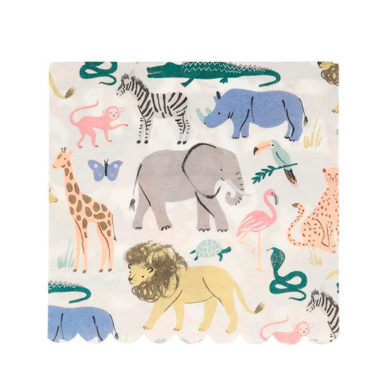 Servilleta Safari Chic Lunch / 20 uds.