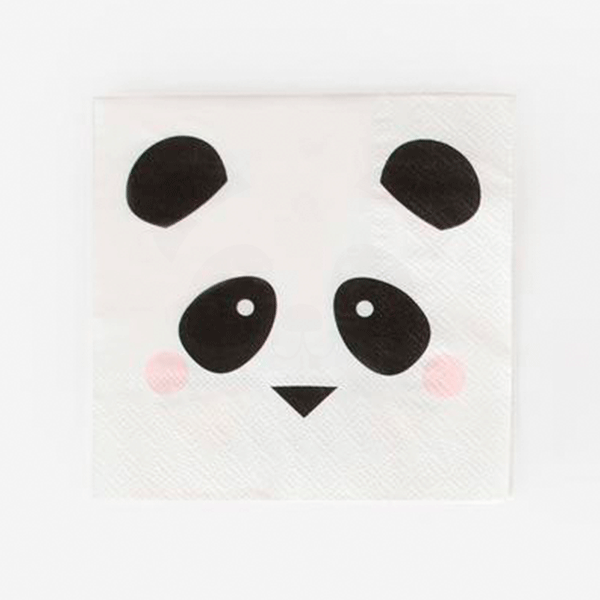 Servilletas Panda / 20 uds.