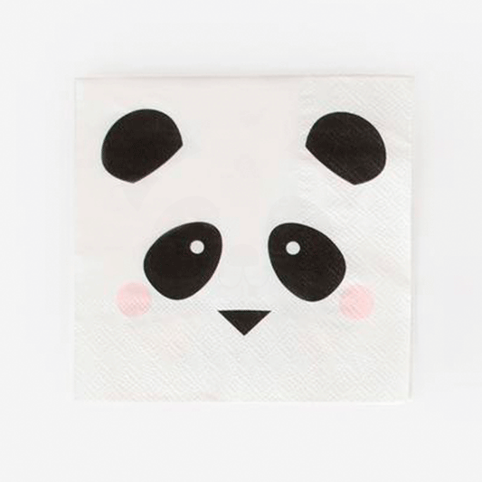 Servilletas Panda / 20 uds.