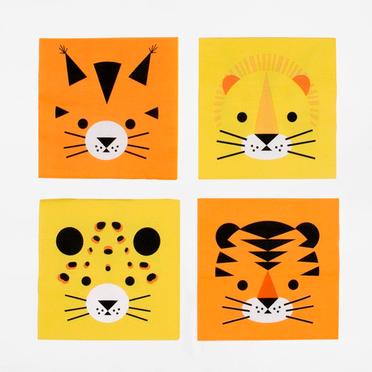 Servilletas mix felinos / 20 uds.