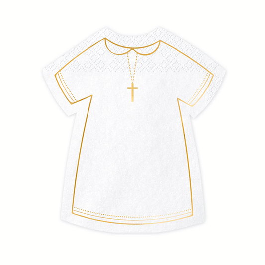 Servilleta vestido comunión / 20 uds.