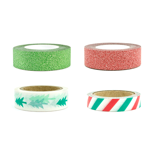 Pack Washitape Merry Xmas / 4 uds.