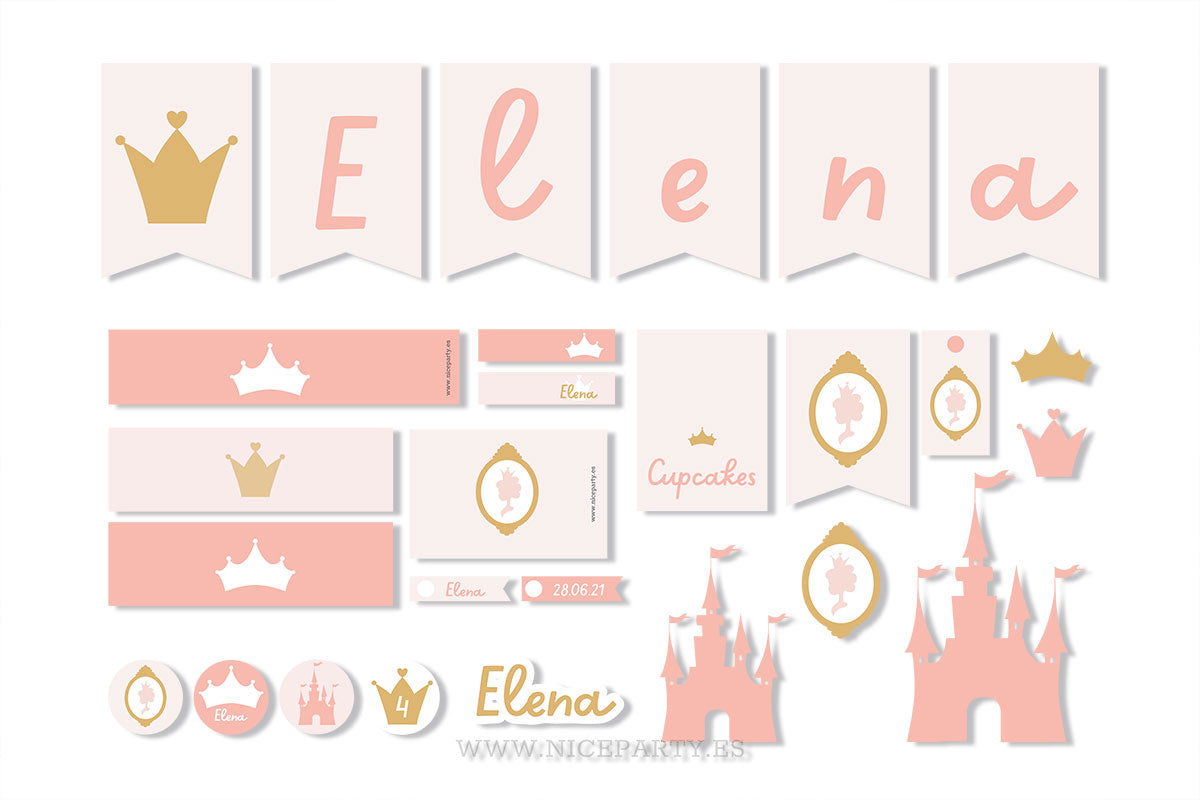 Pack imprimible Princesas