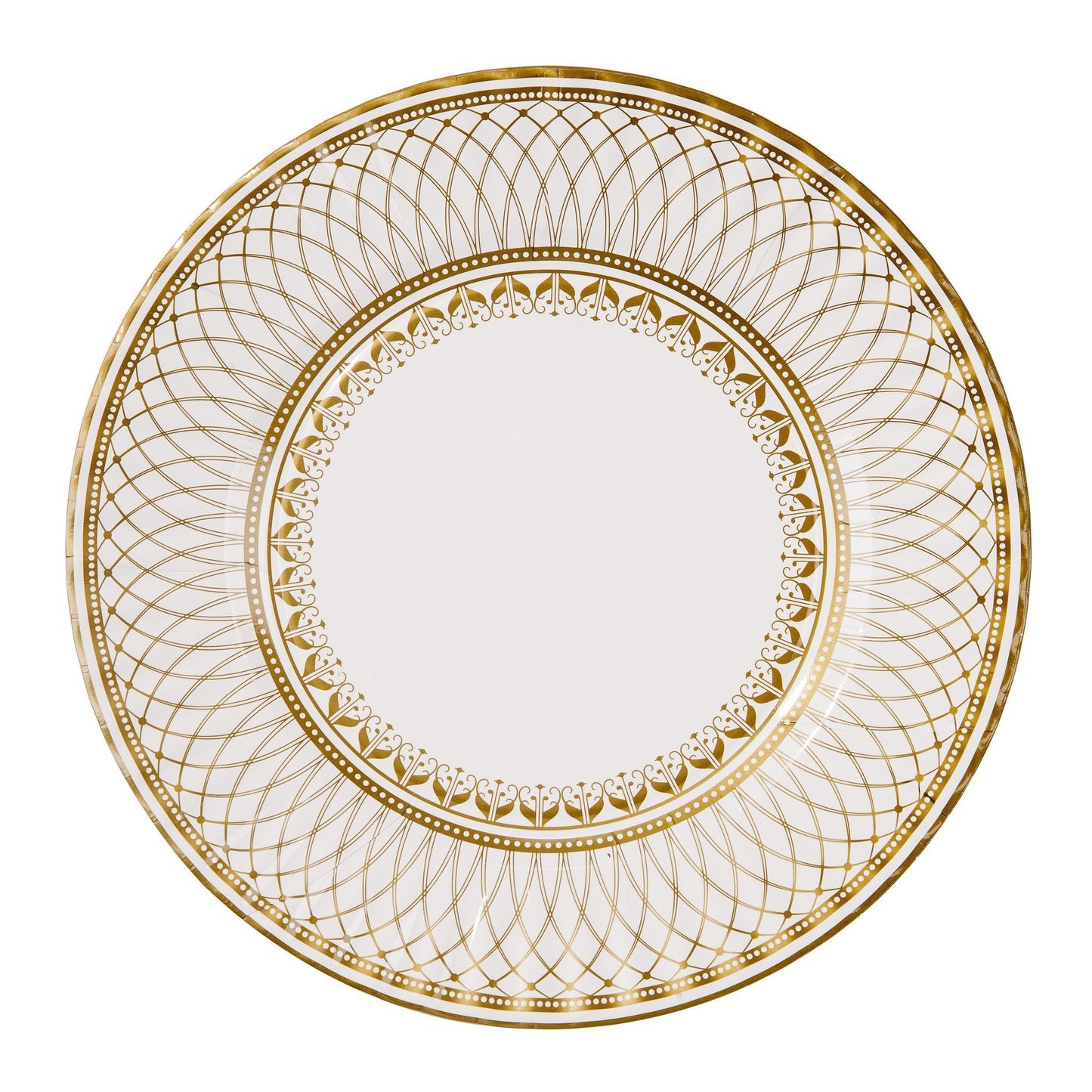 Platos grande porcelana oro